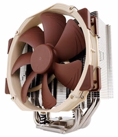 Noctua NH-U14S computer cooling component Processor Cooler 12 cm pruun, Stainless steel