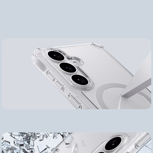 Nillkin Nature TPU Pro чехол совместимый с MagSafe для Samsung Galaxy S26+ белый