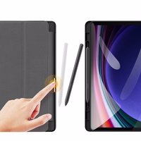 DUX DUCIS ümbris DOMO foldable with pencil storage jaoks SAMSUNG Tab S9 FE/S10 FE must