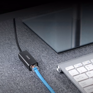 Orico XC-R45-V1 võrguadapter USB-C–RJ45, Gigabit Ethernet, 1 Gbps – must