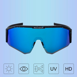 Rockbros SP297 polariseerivad rattaprillid - must