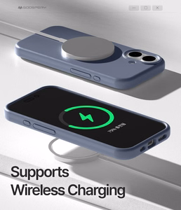 Mercury Pure Magsafe silikoonümbris Apple iPhone 16e/17e lavendelhall