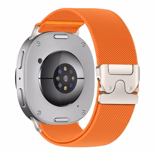 Tech-Protect Nylon Clasp rihm mudelile Samsung Galaxy Watch 40/44/46 mm – oranž