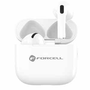 Forcell Core TWS juhtmevabad nööpkuularid – valged