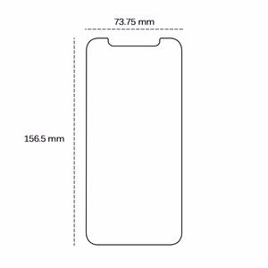 Защитное стекло 2,5D iPhone 12 Pro Max 6,7"