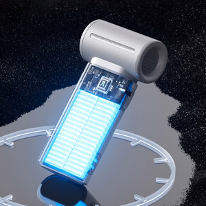 Jisulife Life9 3600 mAh kaasaskantav USB-käsiventilaator-minipuhur, hall