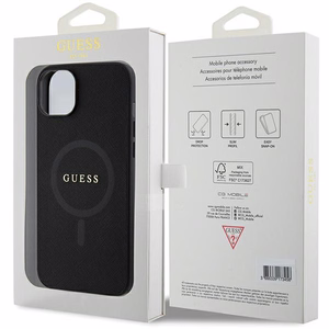 Guess GUHMP15MPSAHMCK iPhone 15 Plus 6.7" must/must hardcase Saffiano MagSafe