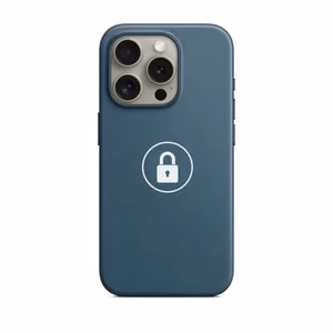 Telefoni ümbris "FineWoven" iPhone 15 Pro / Pacific Blue / pakendis