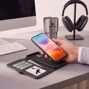 Tech-Protect Wallet ümbris Xiaomi Redmi 17 4G / 5G telefonile, must