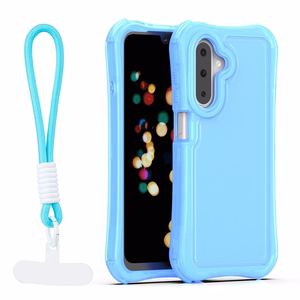 Safepop ümbris rihmaga Samsung Galaxy A17 4G / A17 5G / A26 5G jaoks sinine