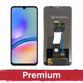 LCD ekraan ühilduv Samsung A057 A05s must OEM