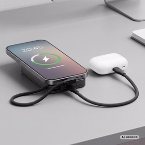 Kruger&Matz akupank, 10000 mAh, Li-Polymer, QC ja PD, CCC-sertifikaat Aasia riikidele