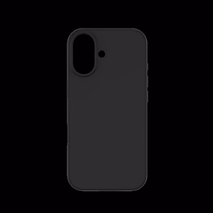 JUST MUST REGULAR DEFENSE silikoonist ümbris MAGSAFE-ga iPhone 17 must