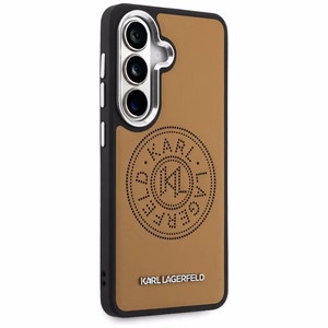 Karl Lagerfeld ümbris Perforated KL MagSafe Samsung Galaxy S26 pruun