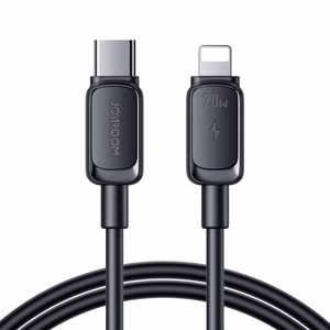 USB kaabel Joyroom „A14“ must „Type-C / Lightning“ 120cm (kuni 20W)