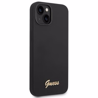 Guess GUHCP14MSLSMK iPhone 14 Plus 6.7 "must / must hard ümbris Silicone Vintage kuldne Logo