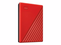 WD My Passport 2TB kaasaskantav HDD punane
