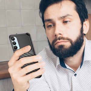 Thunder Ümbris jaoks Samsung Galaxy A26 Silicone Armored Cover - must