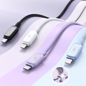 Joyroom Multi-Color Series A14 Lightning / USB-A 2.4A Kaabel 2 m - must