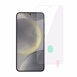 Karastatud klaas oranž jaoks SAMSUNG GALAXY S24 (with fingerprint unlock)