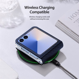 Ümbris Dux Ducis "Bril" Samsung F751 Z Flip7 FE sinine