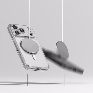 Ringke Fusion Magnetic MagSafe Ümbris jaoks iPhone 17 Pro - Clear