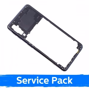 Raam ühilduv Samsung A750 2018 A7 must originaal (Service Pack)