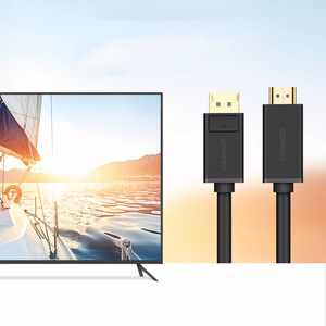 Ugreen ühesuunaline DisplayPort - HDMI kaabel 4K 30Hz 32 AWG 1.5m must (DP101 10239)
