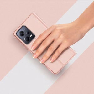 DUX DUCIS wallet case SKIN PRO jaoks REDMI NOTE 12 5G rose