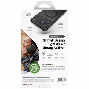 Uniq Airsuit Magclick Charging Ümbris jaoks iPhone 17 Pro - Läbipaistev