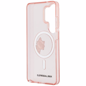 Karl Lagerfeld чехол IML Peekaboo Choupette MagSafe для Samsung Galaxy S26 Ultra розовый