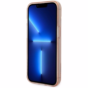 Guess GUHCP14MHGCOP iPhone 14 Plus 6.7" розовый/розовый жёсткий чехол Translucent
