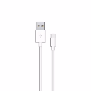 Savio USB – USB type C kaabel 5A, 1m CL-126 valge