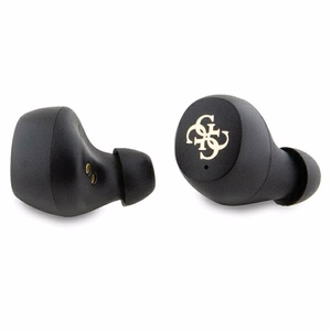 TWS Guess 4G Metal Bluetooth headphones with ENC docking station - blue