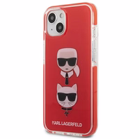 Karl Lagerfeld Karl&Choupette peaümbris iPhone 13 mini jaoks - punane