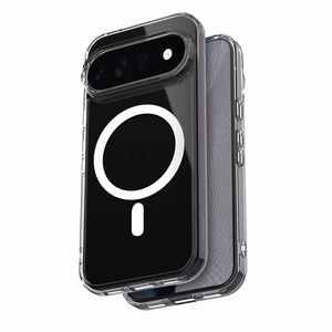 Crong Hybrid Clear Magnetic MagSafe ümbris Google Pixel 11 Pro XL-ile, läbipaistev