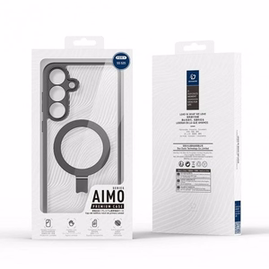 Telefoni ümbris Dux Ducis Aimo Mag Stand Apple iPhone 16 Plus must