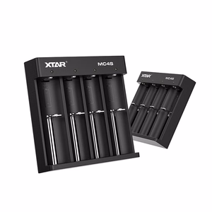 Xtar MC4S silindriliste 18650 liitiumioon- ja NiMH-akude laadija