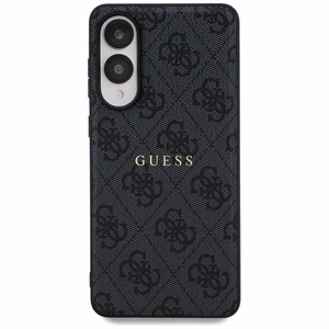 Guess 4G Ring Classic Logo MagSafe Ümbris jaoks Samsung Galaxy S25 Edge - Must