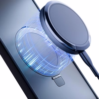 3mk Smoke Ümbris Mag&Alus jaoks iPhone 17 Pro - must