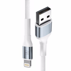 3mk 3mk Kaabel 3mk Hyper Kaabel N-SERIES USB-A / Lightning 2m 5V/2.4A 12W / valge