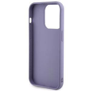 Guess Sequin Script Metal ümbris jaoks iPhone 15 Pro Max - lilla
