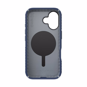 Speck Presidio2 Grip MagSafe'i ja ClickLocki toega ümbris iPhone 16-le, Coastal Blue/Dust Grey