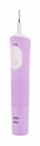 Oral-B Vitality Pro – laetav elektriline hambahari, 1 harjapead, 3 puhastusrežiimi, sirelililla