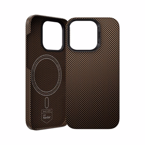 Benks Magnetic Armor Tint Kevlar 1000D (0064) jaoks Iphone 16 Plus kuldne