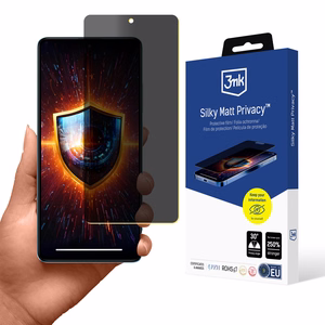 Poco X5 Pro 5G – 3mk Silky Matt Privacy privaatsusfilter