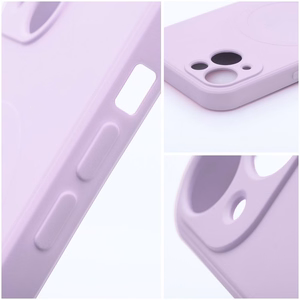 Silikoonist Mag Cover ümbris mudelile iPhone 17 Pro / 18 Pro, MagSafe'iga ühilduv suure kaameraavaga – roosa