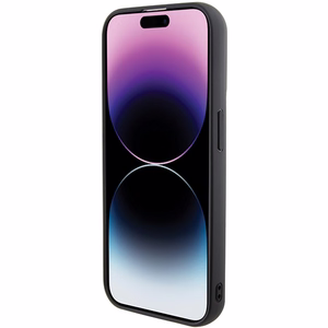 Karl Lagerfeld Gripstand Saffiano Karl&Choupette Pins чехол для iPhone 15 Pro Max - чёрный