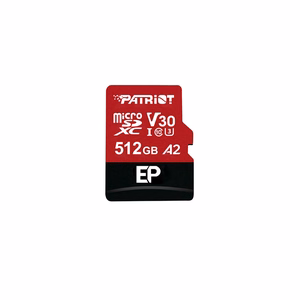 Patriot Memory EP A2 mälukaart 512 GB MicroSDXC V30 U3 Class 10 (PEF512GEP32MCX)