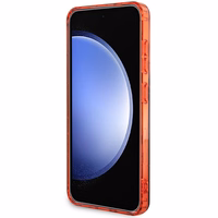 AMG läbipaistev Bicolor MagSafe ümbris jaoks Samsung Galaxy S24 - must